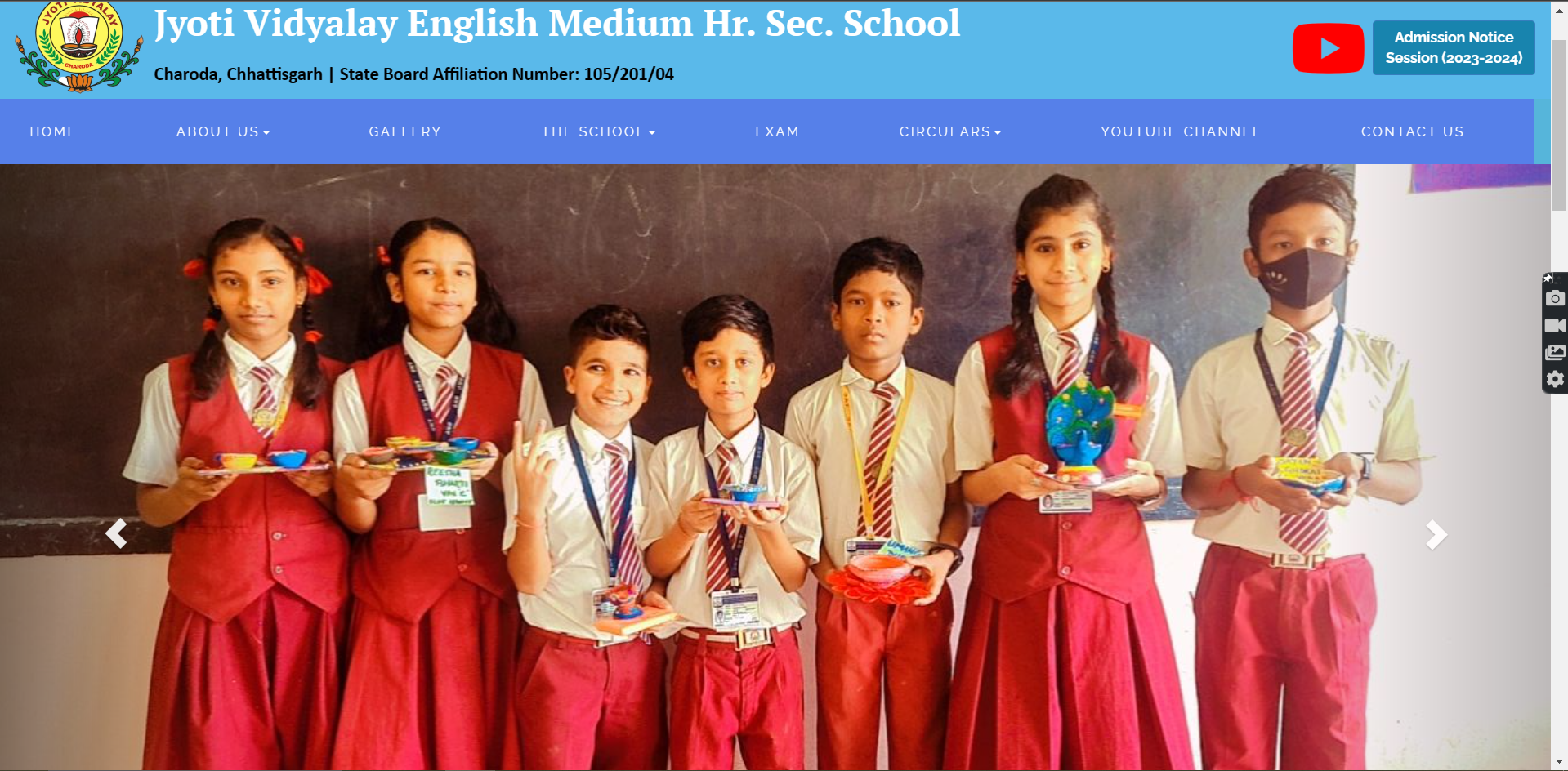 Jyoti Vidyalaya Website